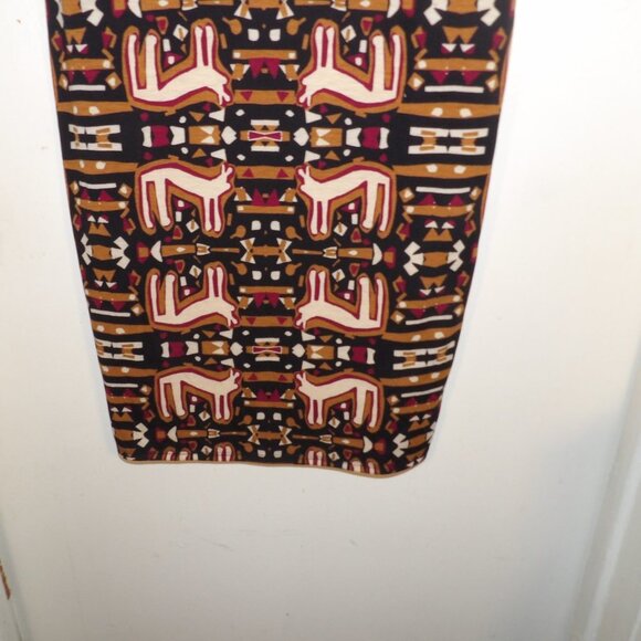NWT Lularoe Egyptian Pattern Print Maxi Dress Sz L - Picture 3 of 7